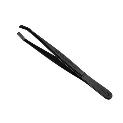 PINZA DEPILAR 9 CM NEGRA