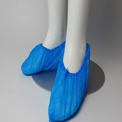 CUBREZAPATOS POLIETILENO AZUL 100 UD