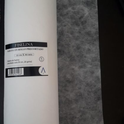 CAJA 6 ROLLOS CAMILLA FISELINA 20 GR 80 MT PRECORTE 30 CM